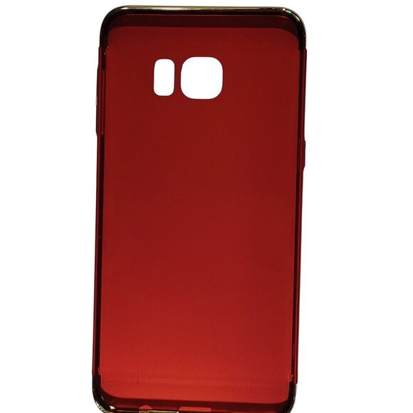 Red Hard Case for Samsung Galaxy S6 Edge Shockproof Scratch Resistant Bumper - Picture 2 of 5